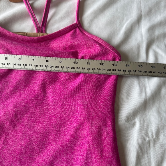 Lululemon Women's Athletic Racerback Tank Top Fuchsia Pink Size 4 Gym Fitness - Picture 6 of 11